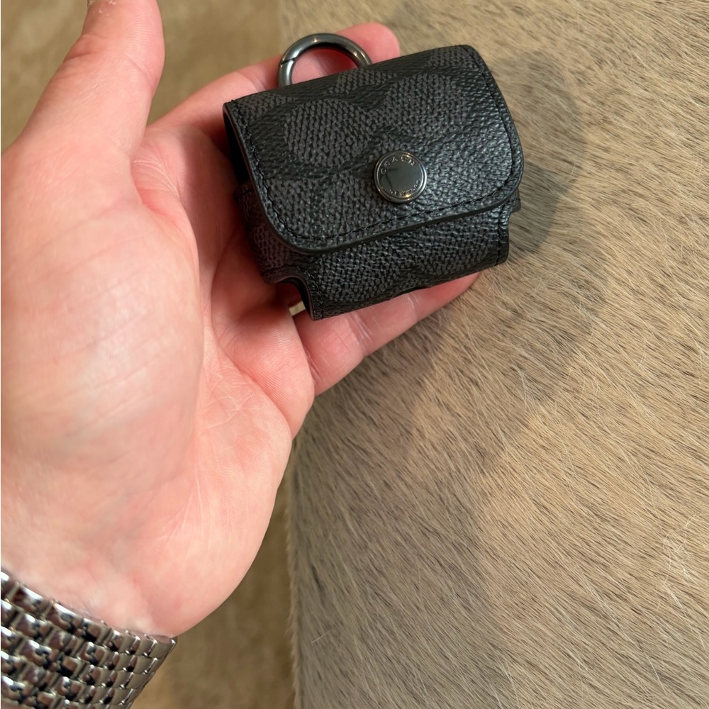 Apple AirPods 3 case, COACH signature canvas